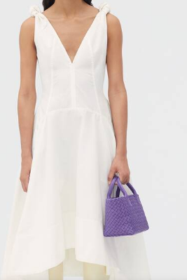 Bottega Veneta Mini Cabat 709464 Purple Bottega Veneta Mini Cabat 709464 Purple