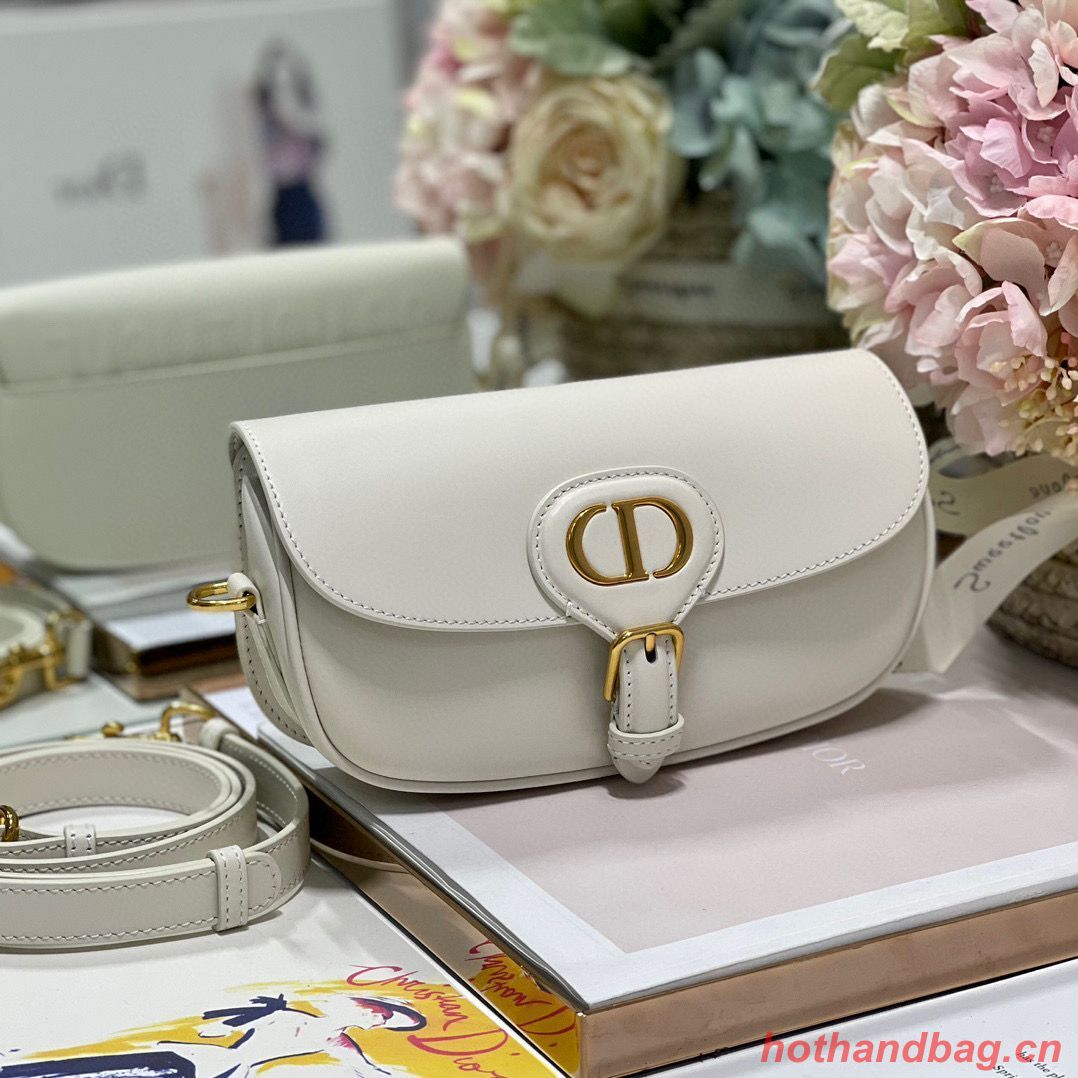 DIOR BOBBY EAST-WEST BAG Box Calfskin M9317S Off White DIOR BOBBY EAST-WEST BAG Box Calfskin M9317S Off White