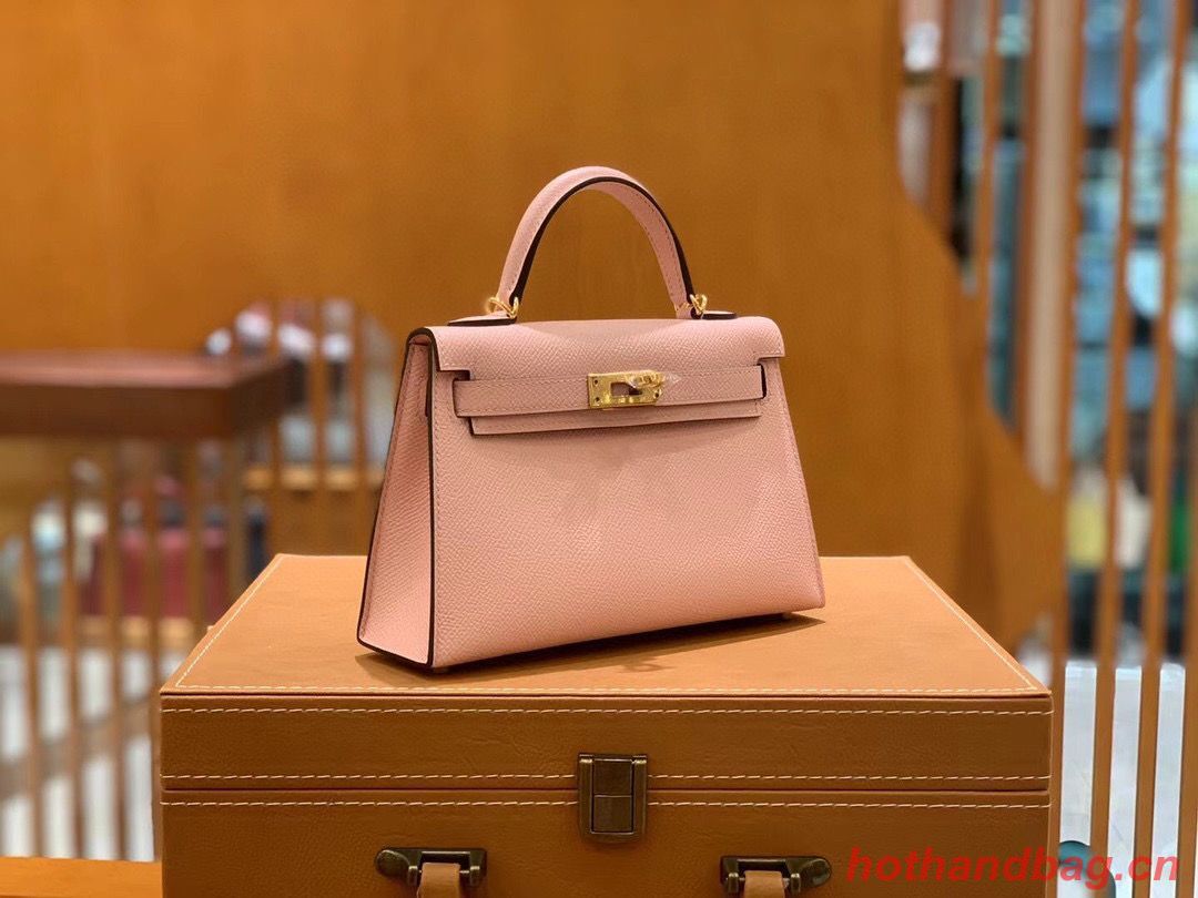 Hermes Kelly 22cm 25cm Tote Original Epsom Leather Bag KL22 KL25 Nude Pink Hermes Kelly 22cm 25cm Tote Original Epsom Leather Bag KL22 KL25 Nude Pink