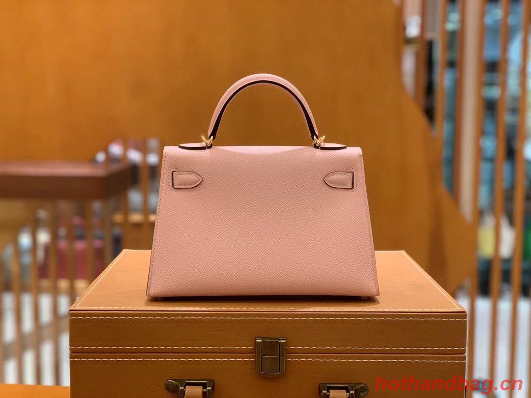 Hermes Kelly 22cm 25cm Tote Original Epsom Leather Bag KL22 KL25 Nude Pink Hermes Kelly 22cm 25cm Tote Original Epsom Leather Bag KL22 KL25 Nude Pink