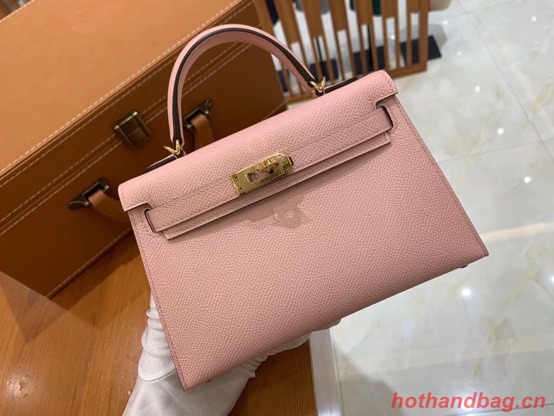 Hermes Kelly 22cm 25cm Tote Original Epsom Leather Bag KL22 KL25 Nude Pink Hermes Kelly 22cm 25cm Tote Original Epsom Leather Bag KL22 KL25 Nude Pink