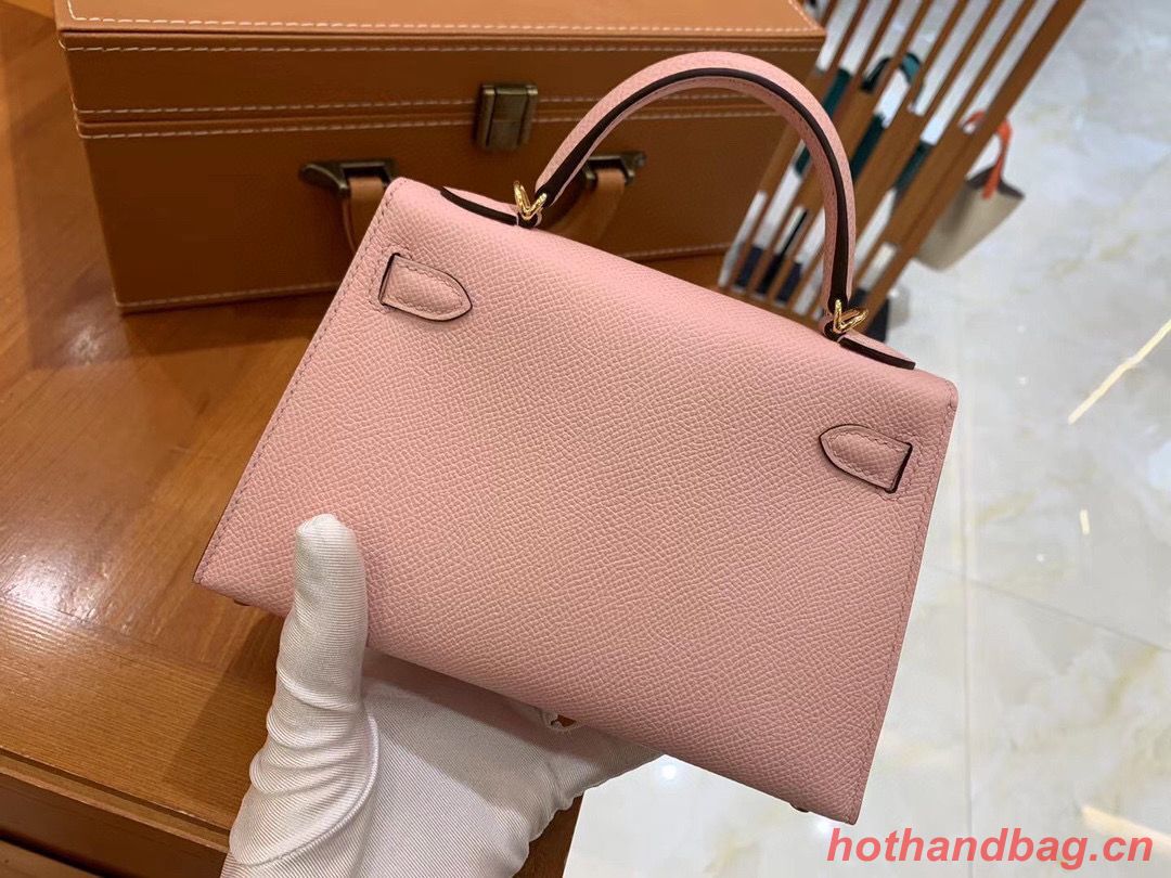 Hermes Kelly 22cm 25cm Tote Original Epsom Leather Bag KL22 KL25 Nude Pink Hermes Kelly 22cm 25cm Tote Original Epsom Leather Bag KL22 KL25 Nude Pink