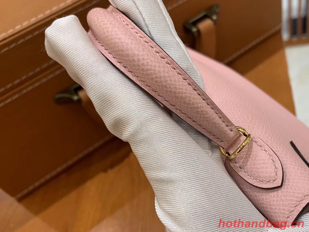 Hermes Kelly 22cm 25cm Tote Original Epsom Leather Bag KL22 KL25 Nude Pink Hermes Kelly 22cm 25cm Tote Original Epsom Leather Bag KL22 KL25 Nude Pink