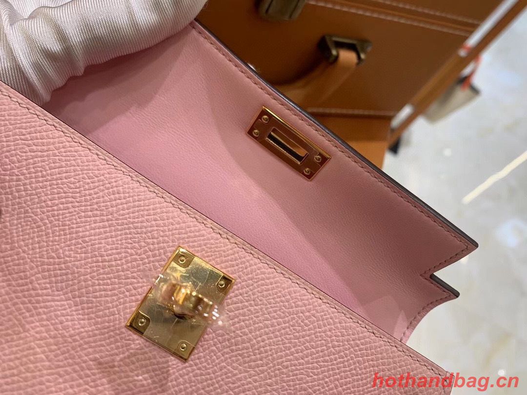 Hermes Kelly 22cm 25cm Tote Original Epsom Leather Bag KL22 KL25 Nude Pink Hermes Kelly 22cm 25cm Tote Original Epsom Leather Bag KL22 KL25 Nude Pink
