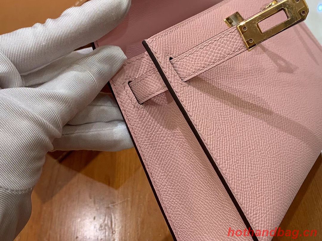 Hermes Kelly 22cm 25cm Tote Original Epsom Leather Bag KL22 KL25 Nude Pink Hermes Kelly 22cm 25cm Tote Original Epsom Leather Bag KL22 KL25 Nude Pink