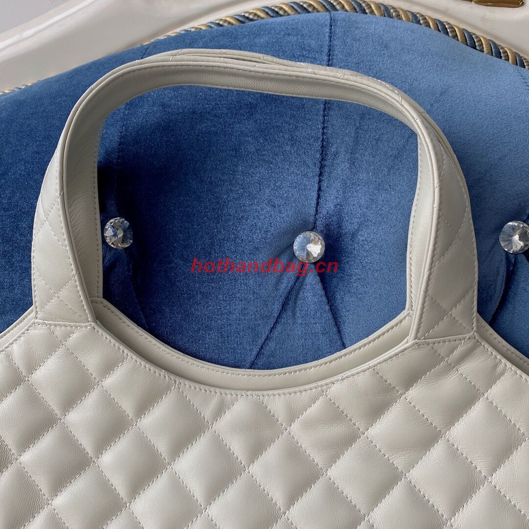 Yves Saint Laurent ICARE MAXI SHOPPING BAG IN QUILTED LAMBSKIN 698652 white Yves Saint Laurent ICARE MAXI SHOPPING BAG IN QUILTED LAMBSKIN 698652 white