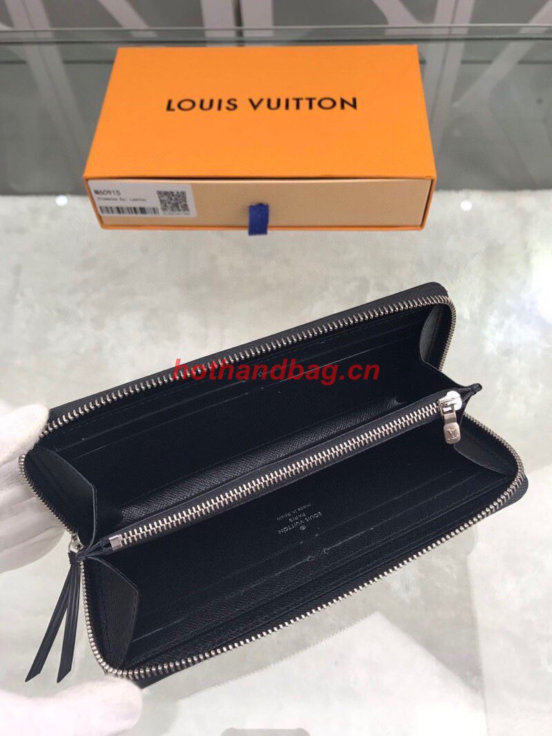Louis Vuitton CARTERA CLEMENCE WALLET Original EPI Leather M60915 Black Louis Vuitton CARTERA CLEMENCE WALLET Original EPI Leather M60915 Black