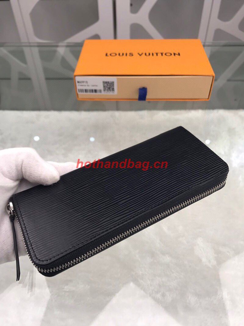 Louis Vuitton CARTERA CLEMENCE WALLET Original EPI Leather M60915 Black Louis Vuitton CARTERA CLEMENCE WALLET Original EPI Leather M60915 Black