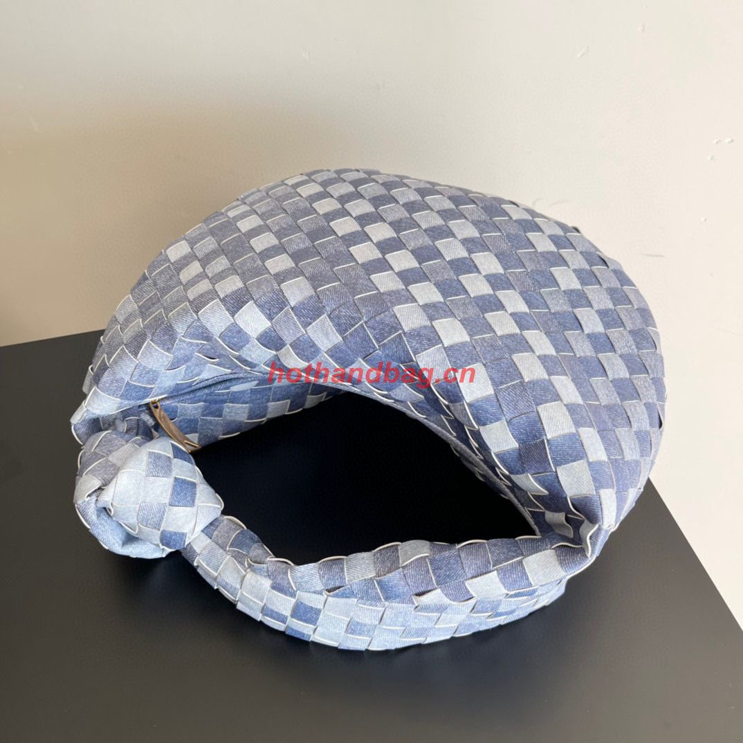 Bottega Veneta Jodie top handle bag 690225 Denim Blue Bottega Veneta Jodie top handle bag 690225 Denim Blue