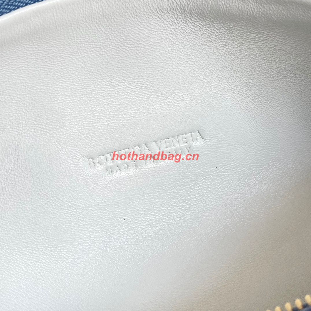 Bottega Veneta Jodie top handle bag 690225 Denim Blue Bottega Veneta Jodie top handle bag 690225 Denim Blue