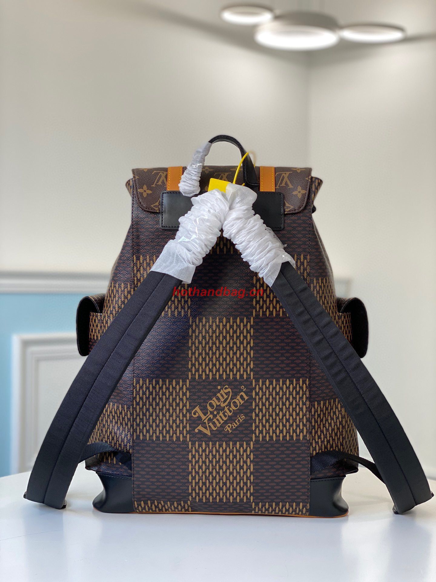 Louis Vuitton Monogram Giant Damier Ebene CHRISTOPHER PM N40358 Louis Vuitton Monogram Giant Damier Ebene CHRISTOPHER PM N40358