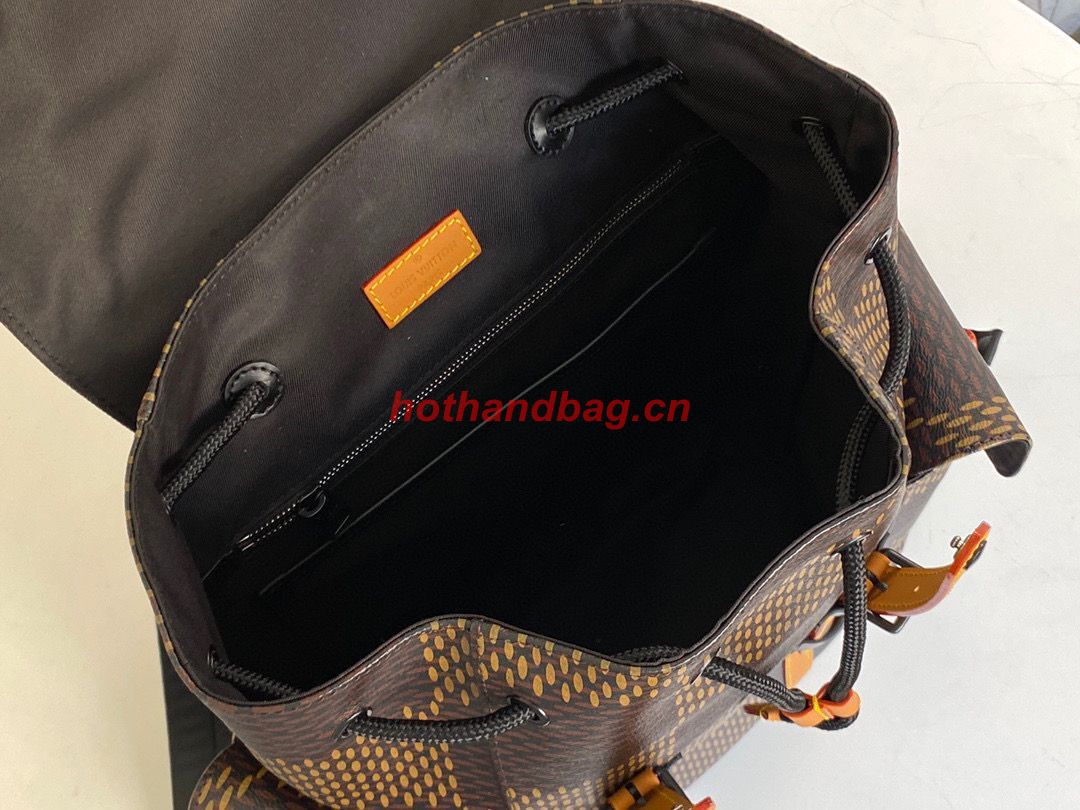 Louis Vuitton Monogram Giant Damier Ebene CHRISTOPHER PM N40358 Louis Vuitton Monogram Giant Damier Ebene CHRISTOPHER PM N40358