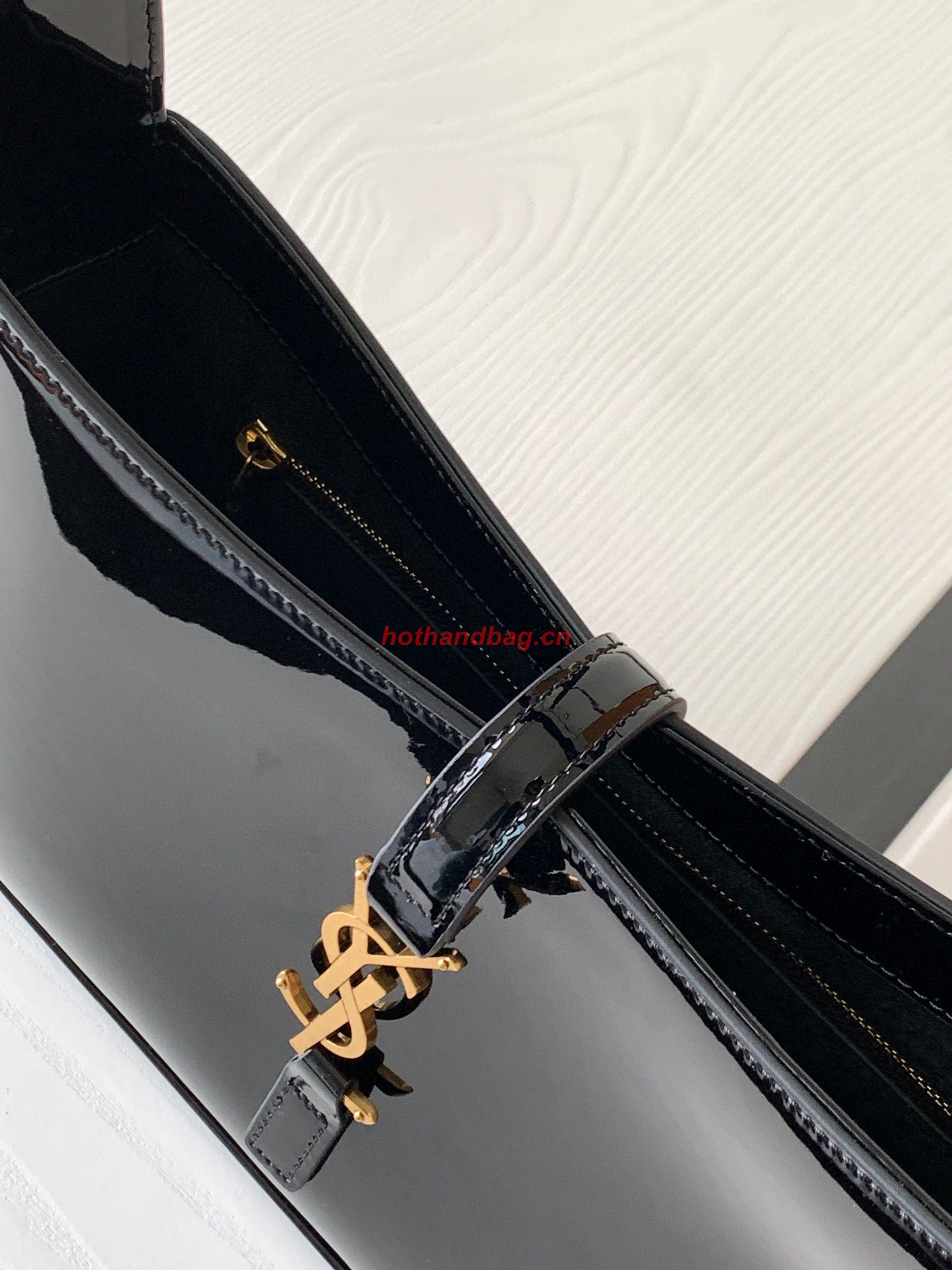 SAINT LAUREN PATENT LEATHER BAG 657228 BLACK SAINT LAUREN PATENT LEATHER BAG 657228 BLACK
