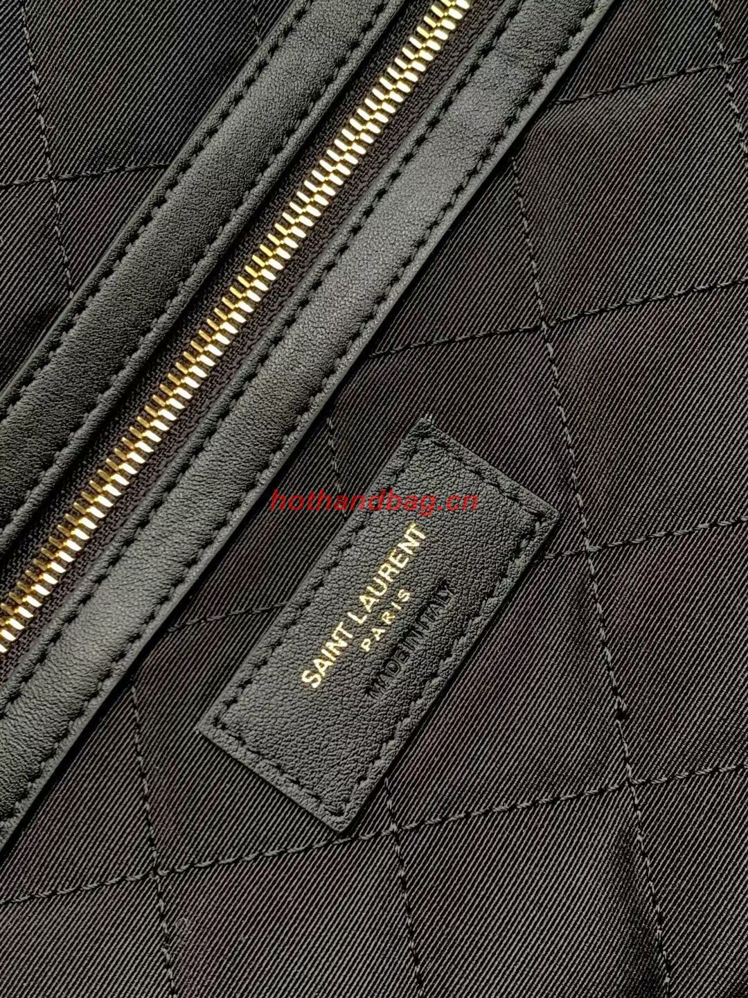 SAINT LAUREN ES GIANT TRAVEL BAG IN QUILTED LEATHER 736009 black SAINT LAUREN ES GIANT TRAVEL BAG IN QUILTED LEATHER 736009 black