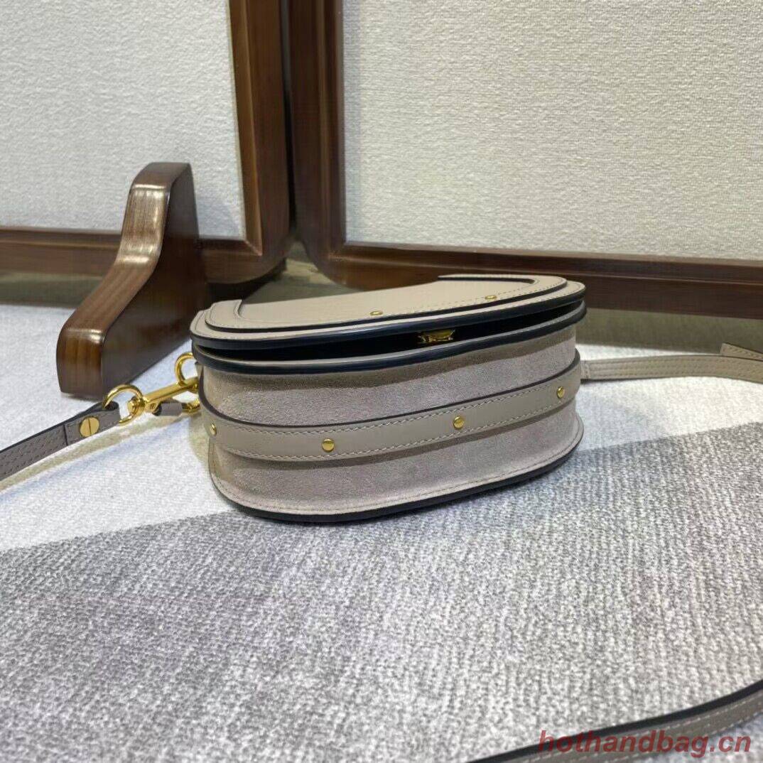 Chloe Nile Bracelet Minaudiere Original Leather 6011 Gray Chloe Nile Bracelet Minaudiere Original Leather 6011 Gray