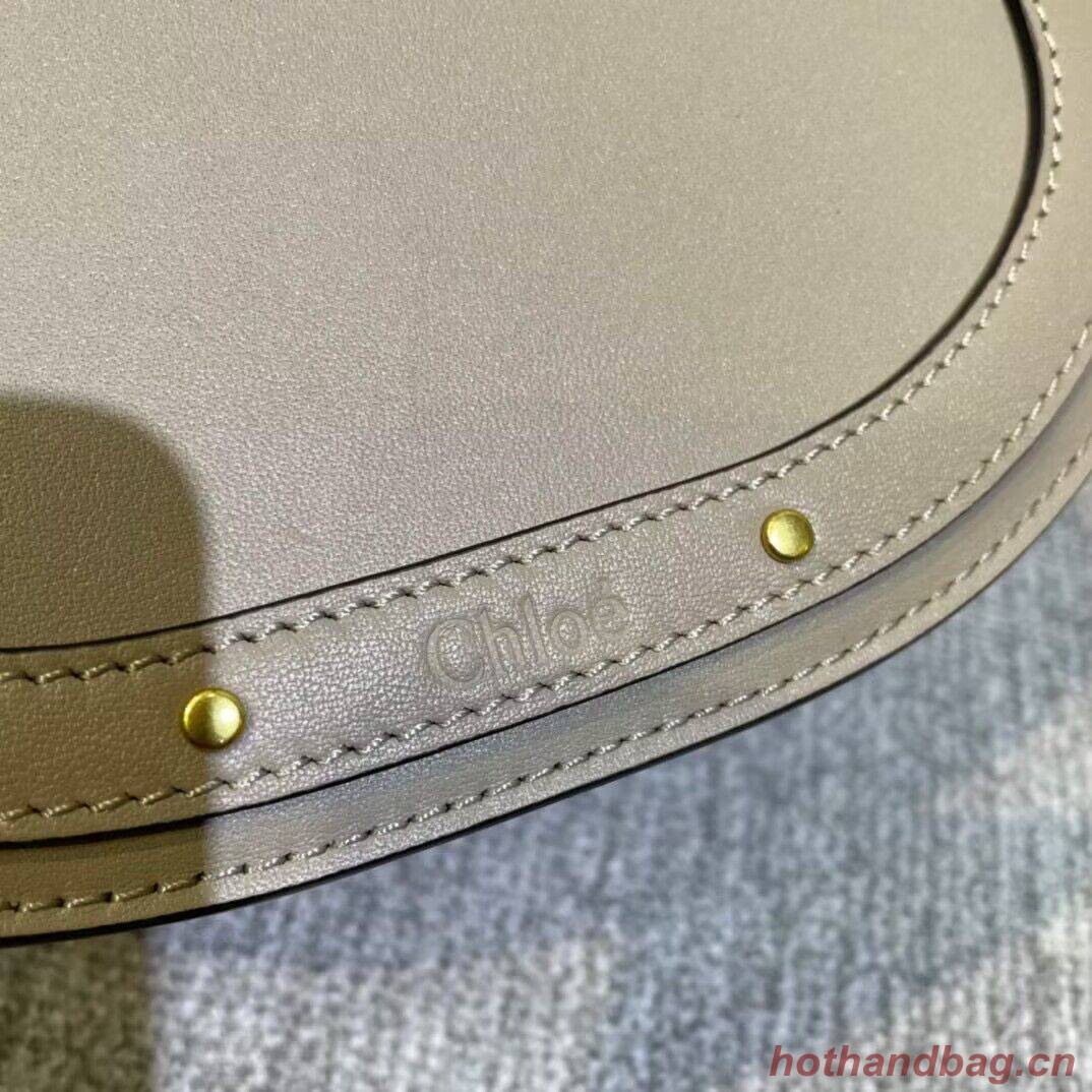 Chloe Nile Bracelet Minaudiere Original Leather 6011 Gray Chloe Nile Bracelet Minaudiere Original Leather 6011 Gray