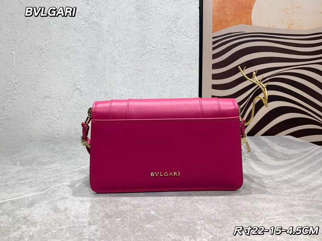 Bvlgari Serpenti Forever leather crossbody bag 289676 Rose Bvlgari Serpenti Forever leather crossbody bag 289676 Rose