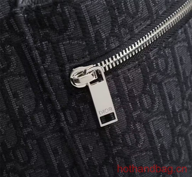 DIOR BACKPACK Black Dior Oblique Jacquard Grained Calfskin CM1088-2 DIOR BACKPACK Black Dior Oblique Jacquard Grained Calfskin CM1088-2