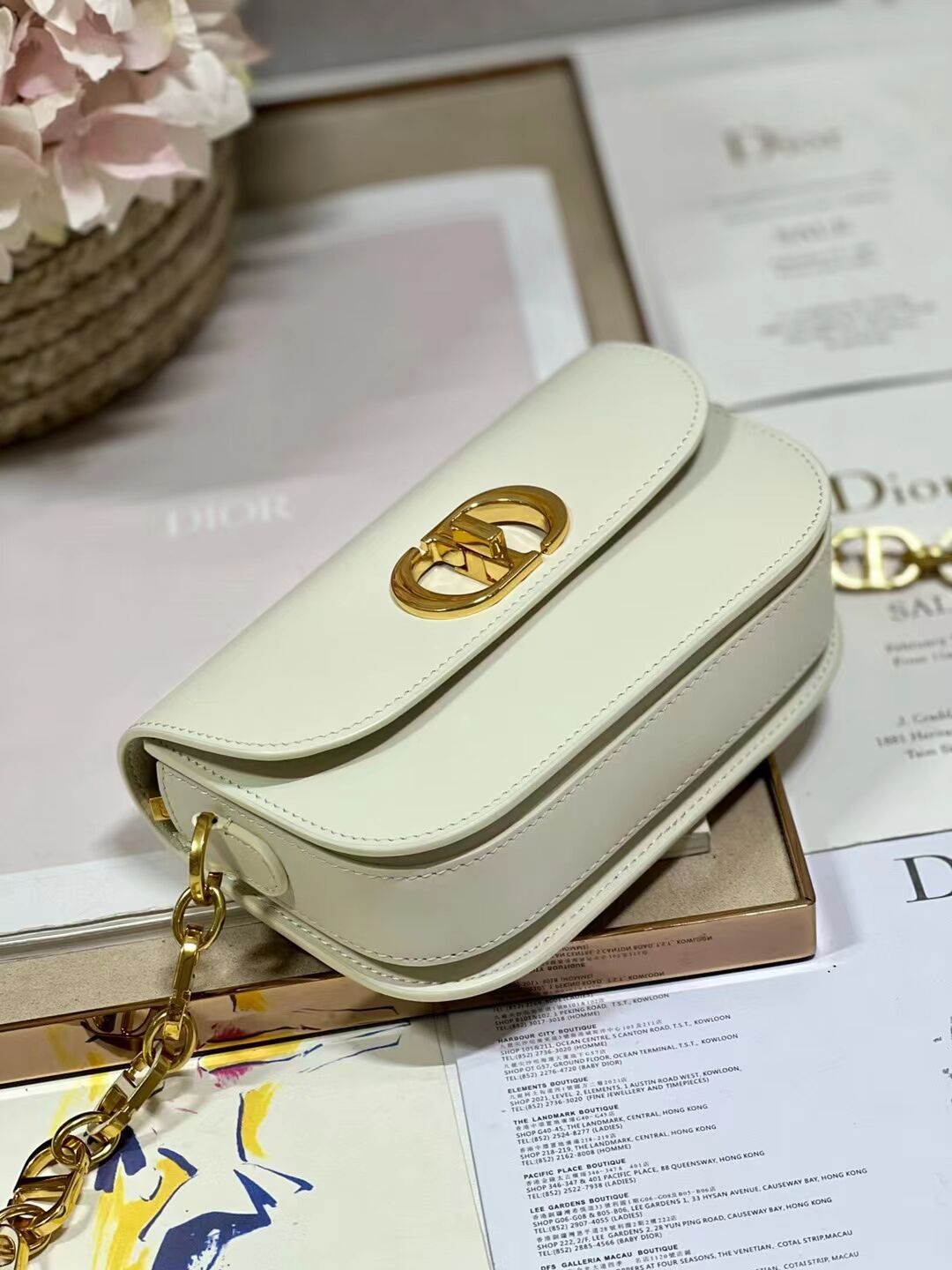 DIOR Box Calfskin M9261U white DIOR Box Calfskin M9261U white