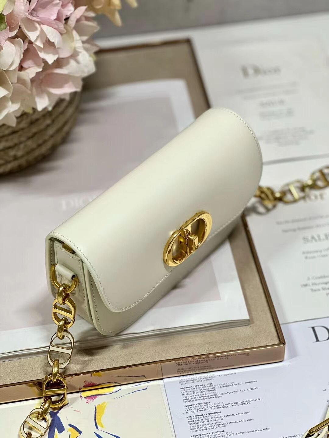 DIOR Box Calfskin M9261U white DIOR Box Calfskin M9261U white