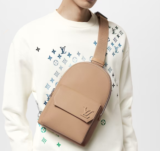 Louis Vuitton Pilot Slingbag M23765 Sable Beige Louis Vuitton Pilot Slingbag M23765 Sable Beige