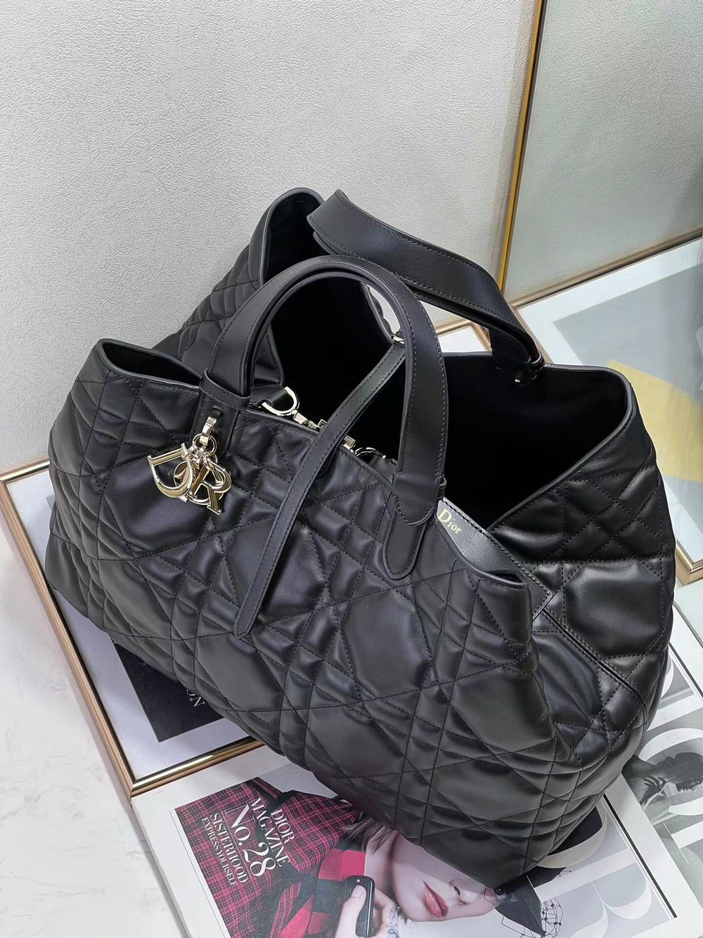 Dior Grosse Toujours Tasche M2820OSHJ_M900 Black Dior Grosse Toujours Tasche M2820OSHJ_M900 Black