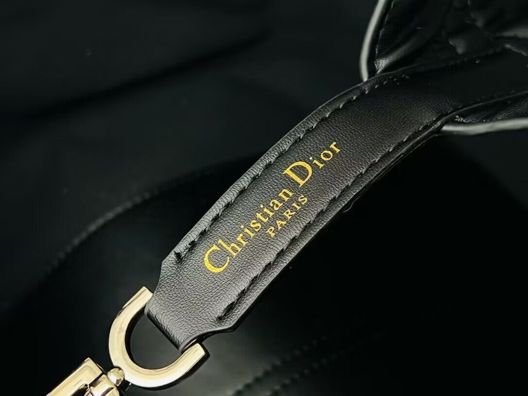Dior Toujours Original Leather large Bag 9936 Black Dior Toujours Original Leather large Bag 9936 Black