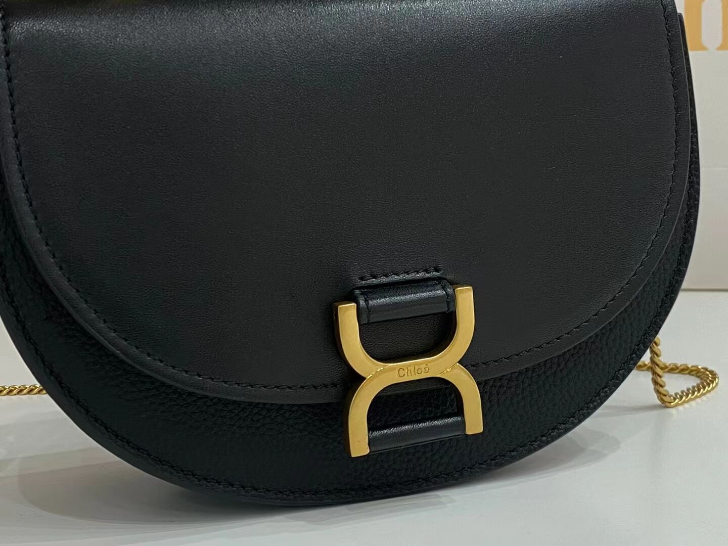 CHLOE Small leather shoulder bag CL225156 black CHLOE Small leather shoulder bag CL225156 black