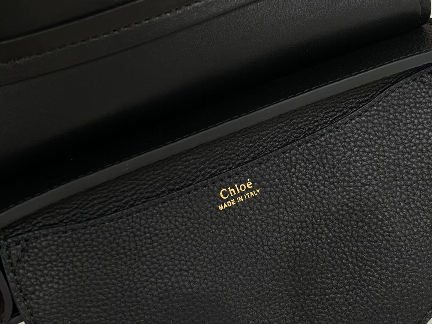CHLOE Small leather shoulder bag CL225156 black CHLOE Small leather shoulder bag CL225156 black