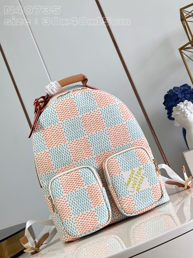 Louis Vuitton Backpack Multipocket N40735 White Louis Vuitton Backpack Multipocket N40735 White