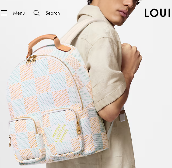Louis Vuitton Backpack Multipocket N40735 White Louis Vuitton Backpack Multipocket N40735 White