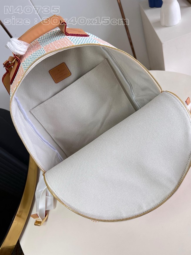 Louis Vuitton Backpack Multipocket N40735 White Louis Vuitton Backpack Multipocket N40735 White