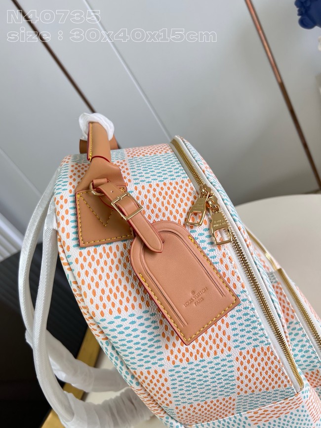 Louis Vuitton Backpack Multipocket N40735 White Louis Vuitton Backpack Multipocket N40735 White