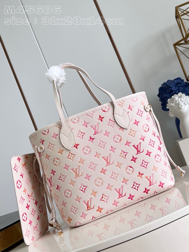 Louis Vuitton Neverfull MM M47080 Sunrise Aquarelle Louis Vuitton Neverfull MM M47080 Sunrise Aquarelle