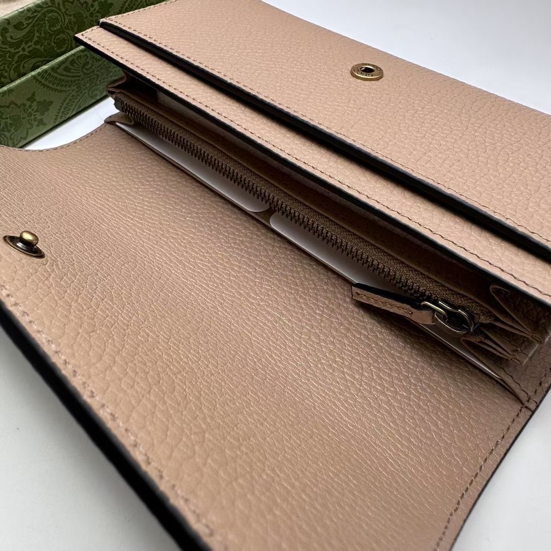 Gucci Ophidia leather wallet 750461 brown Gucci Ophidia leather wallet 750461 brown