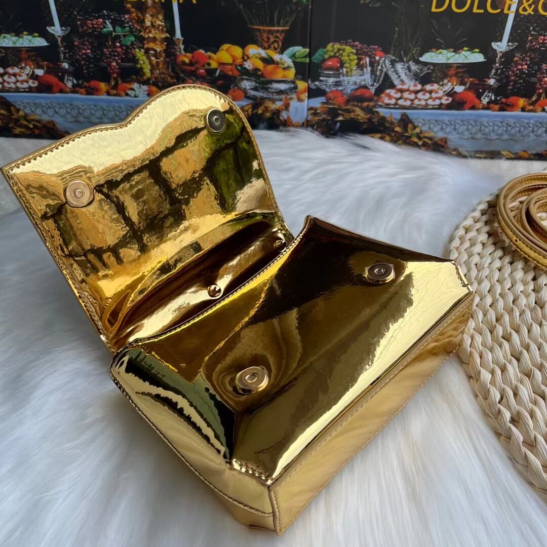 Dolce & Gabbana Patent leather G6002A gold Dolce & Gabbana Patent leather G6002A gold