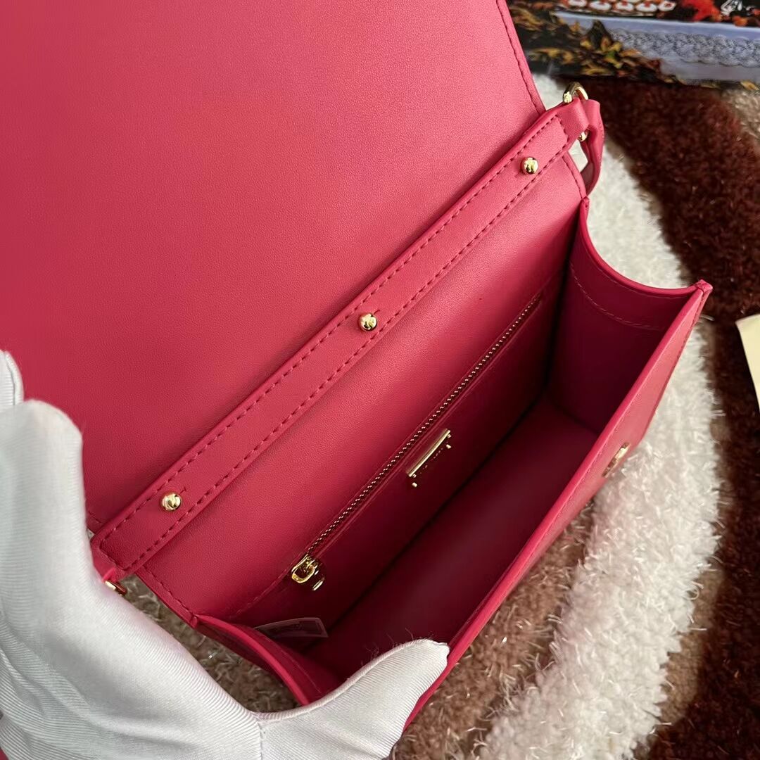 Dolce & Gabbana leather Shoulder Bag G6551 rose Dolce & Gabbana leather Shoulder Bag G6551 rose