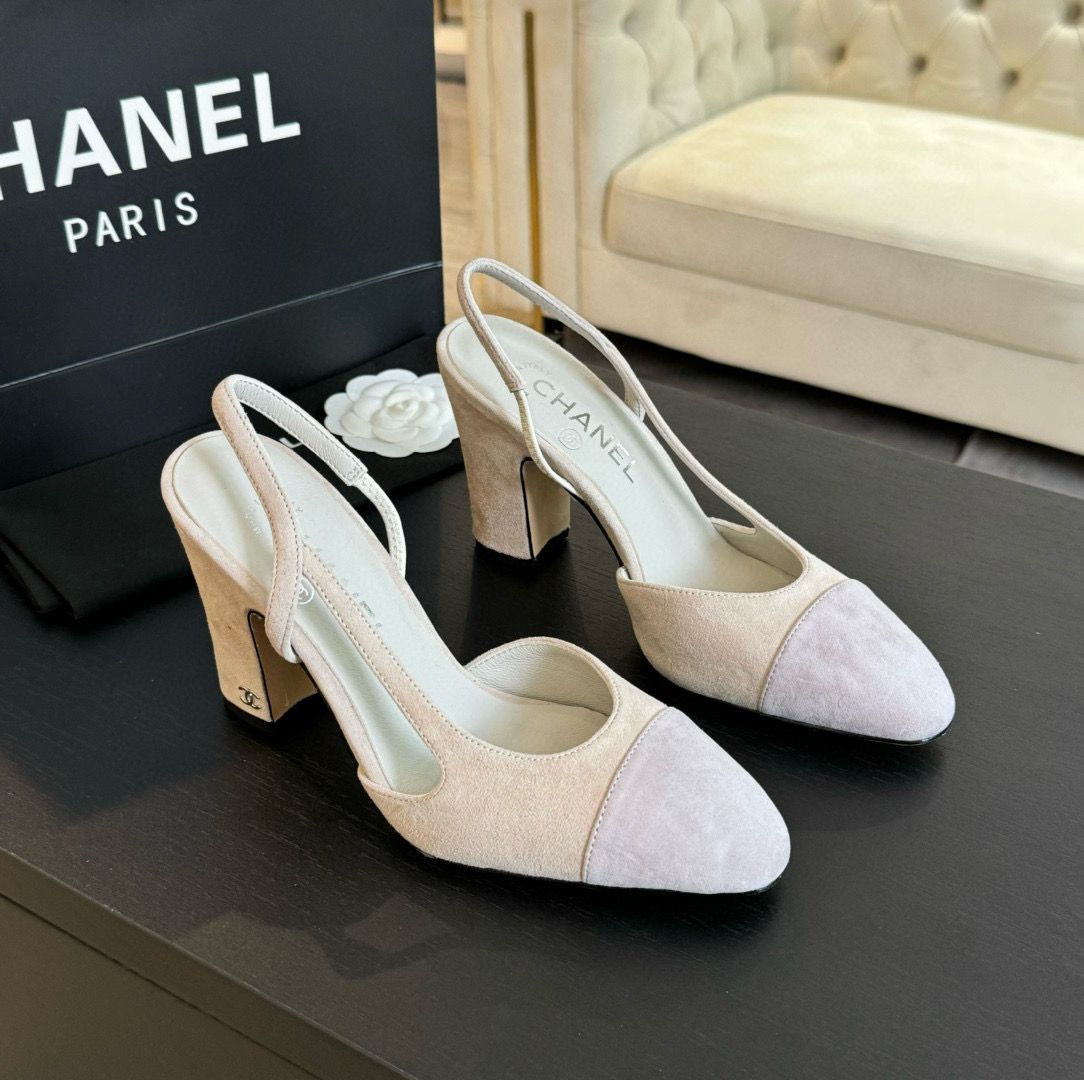 Chanel Sandal 95MM Hight Heels Shoes C50223 Light Gray Chanel Sandal 95MM Hight Heels Shoes C50223 Light Gray