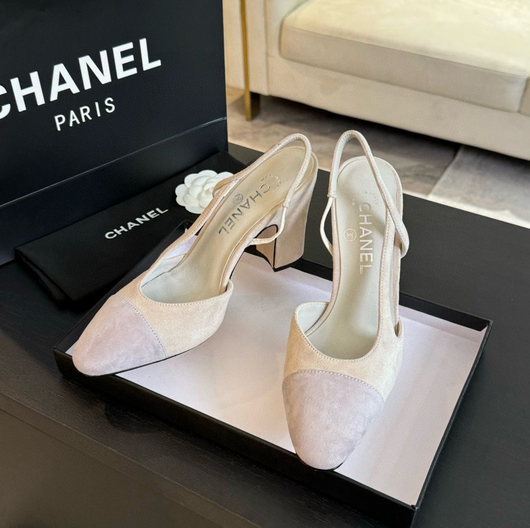 Chanel Sandal 95MM Hight Heels Shoes C50223 Light Gray Chanel Sandal 95MM Hight Heels Shoes C50223 Light Gray
