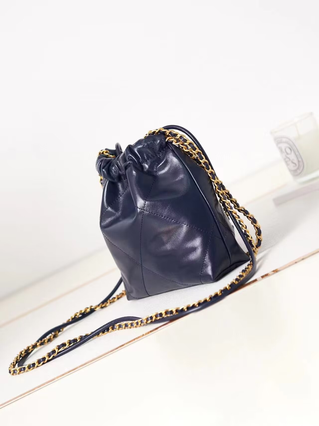 CHANEL 22 MINI HANDBAG AS3980 Navy CHANEL 22 MINI HANDBAG AS3980 Navy