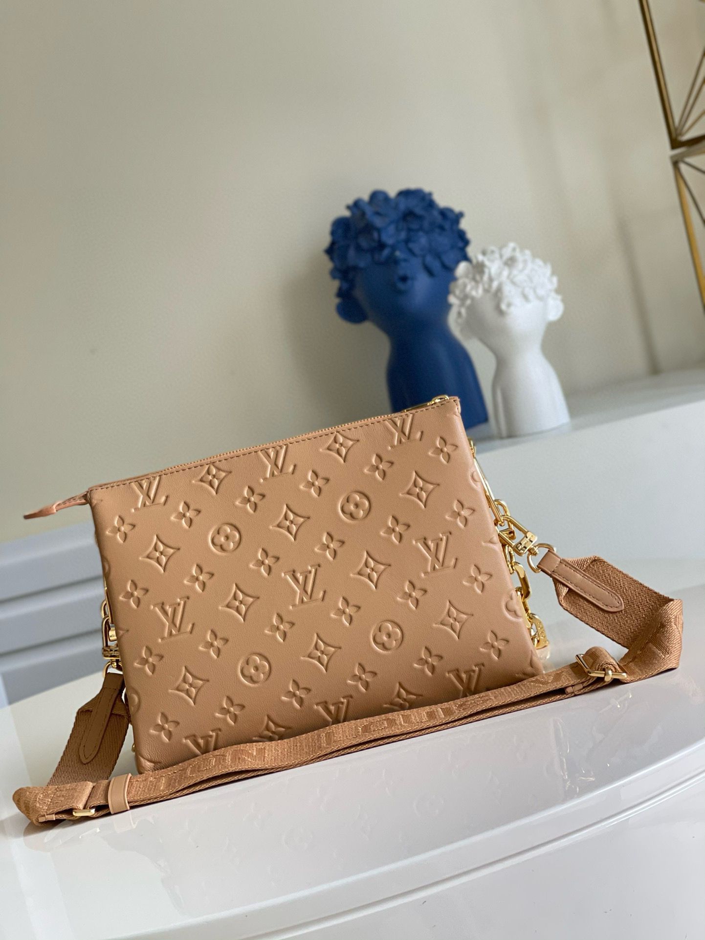 Louis Vuitton COUSSIN PM Original Leather M57790 Brown Louis Vuitton COUSSIN PM Original Leather M57790 Brown