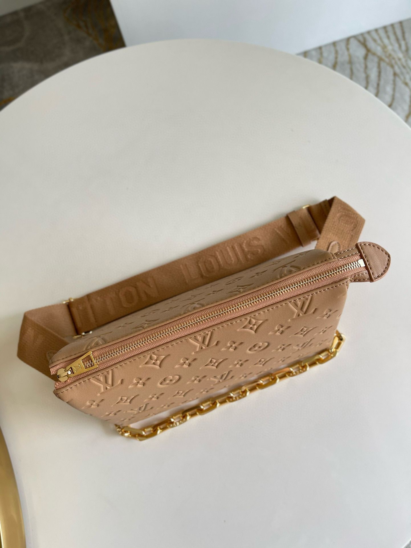 Louis Vuitton COUSSIN PM Original Leather M57790 Brown Louis Vuitton COUSSIN PM Original Leather M57790 Brown