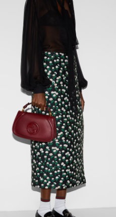 GUCCI BLONDIE SMALL TOP HANDLE BAG 815714 Rosso Ancora red GUCCI BLONDIE SMALL TOP HANDLE BAG 815714 Rosso Ancora red