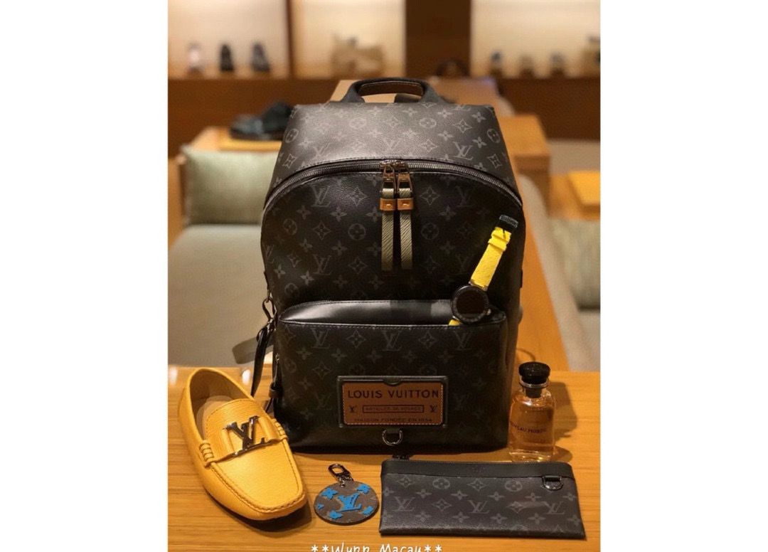 Louis Vuitton Monogram Eclipse Backpack 17723 Louis Vuitton Monogram Eclipse Backpack 17723