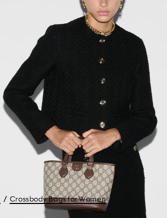 GUCCI OPHIDIA MINI TOTE BAG 811716 Brown GUCCI OPHIDIA MINI TOTE BAG 811716 Brown