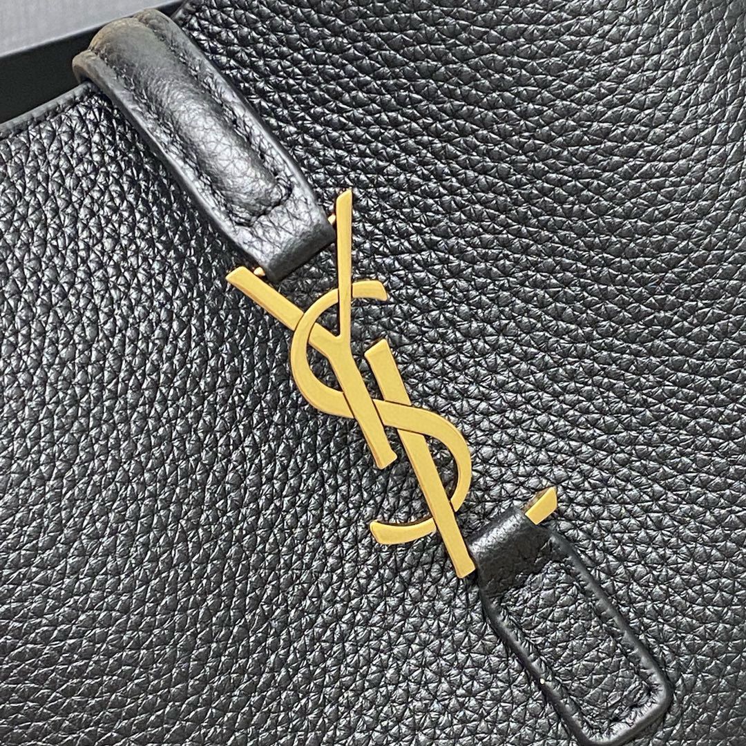 SAINT LAURENT LE 5 A 7 MINI HOBO BAG 809461 black SAINT LAURENT LE 5 A 7 MINI HOBO BAG 809461 black