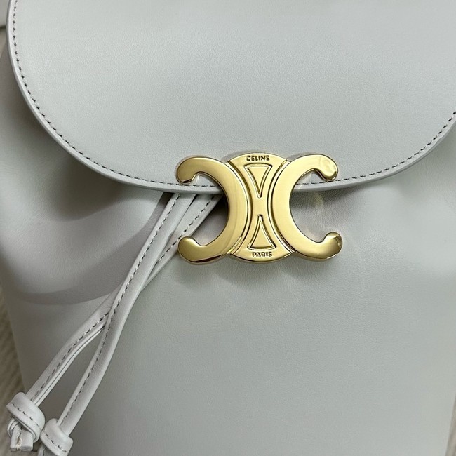 Celine BACKPACK CELINE BONNIE IN SMOOTH CALFSKIN 118703 RICE