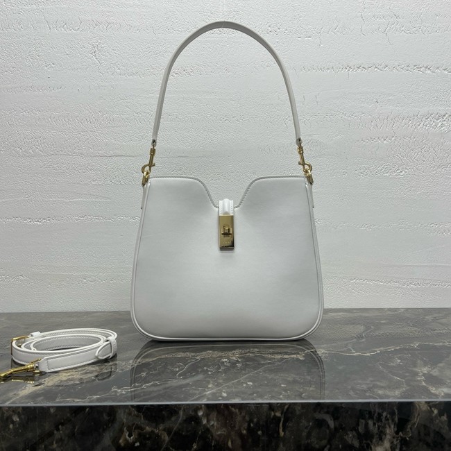 Celine SMALL CAMILLE 16 SOFT BAG IN SMOOTH CALFSKIN 120693 RICE
