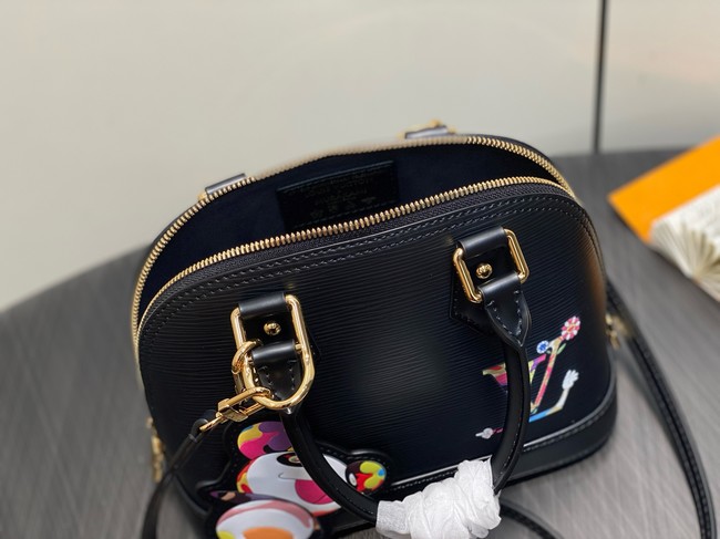 Louis Vuitton Epi grained leather Alma BB M13670 black