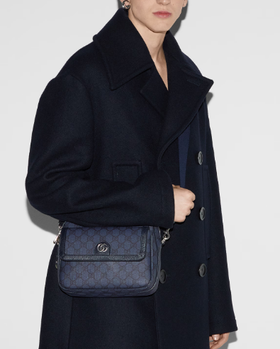 GUCCI OPHIDIA SMALL CROSSBODYBAG 802170 Dark blue GUCCI OPHIDIA SMALL CROSSBODYBAG 802170 Dark blue